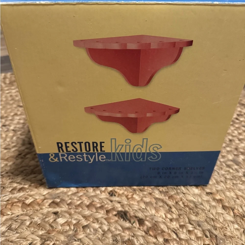 Restore & Restyle Pink Corner Shelf Set